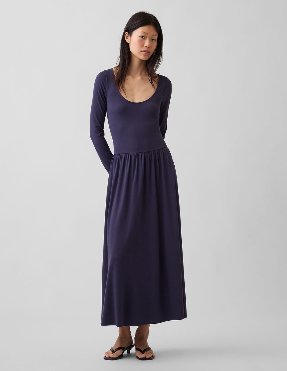 Vestido largo casual para mujer
