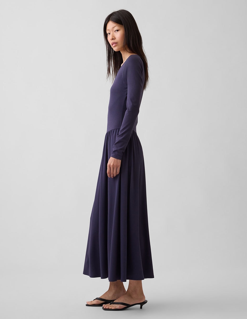 Vestido largo casual para mujer