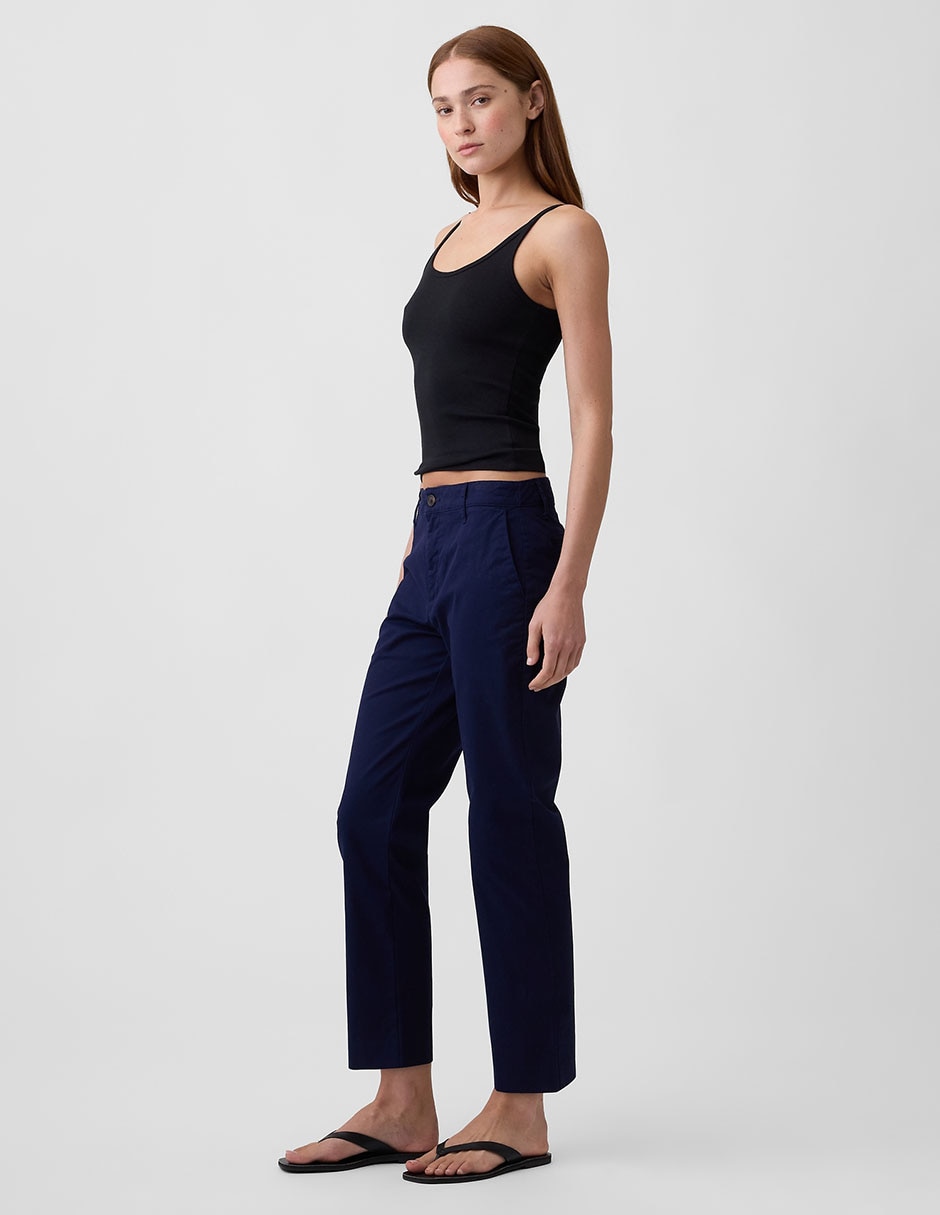 Pantalón chino recto para mujer 3