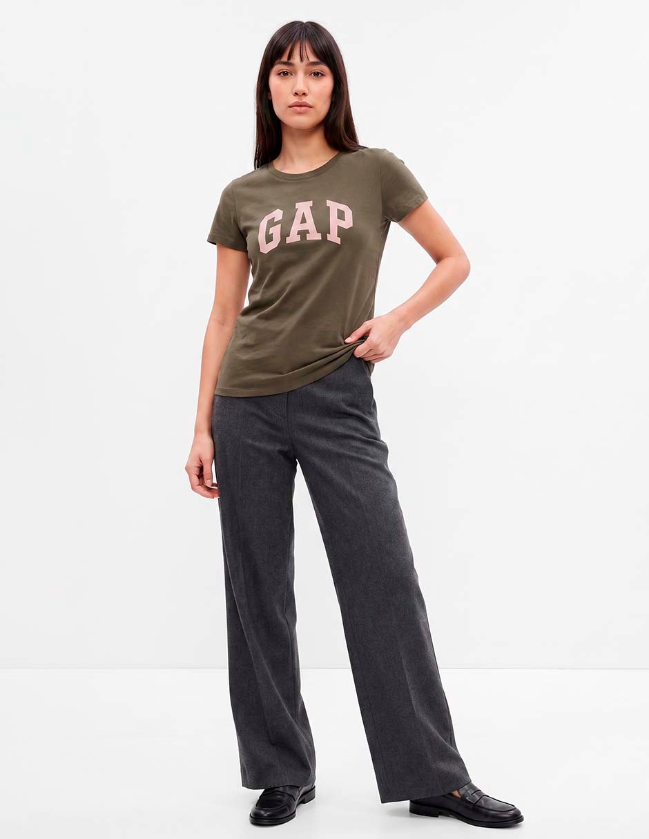 Playera manga corta cuello redondo para mujer Playera manga corta cuello redondo para mujer