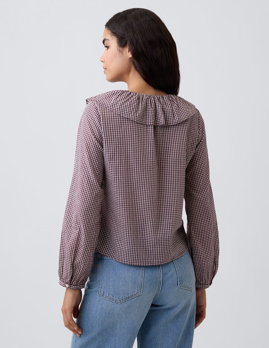 Blusa manga larga para mujer 5
