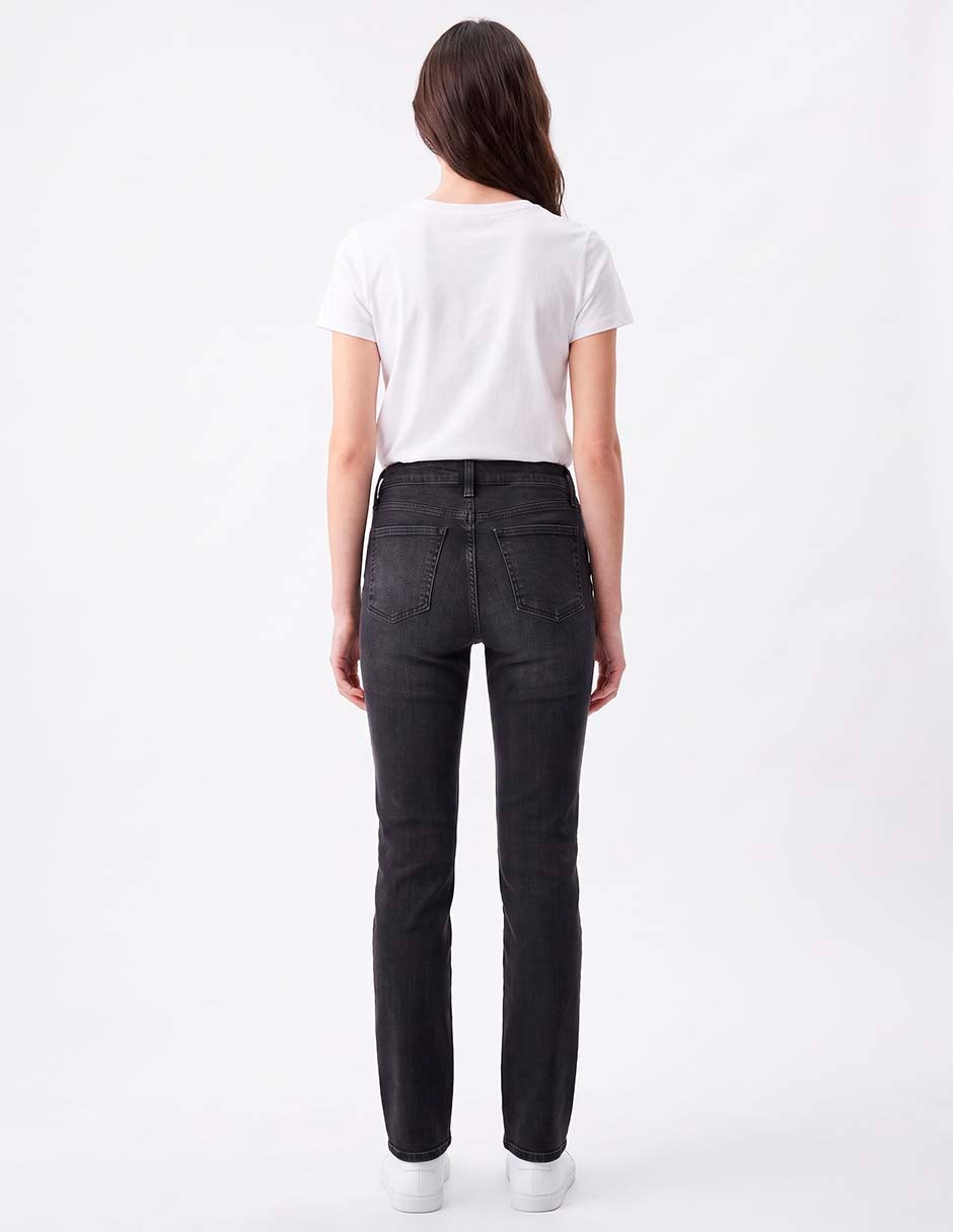 Jeans boot corte cintura para mujer 3