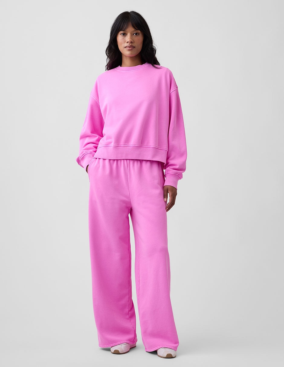 Pants wide leg con jareta para mujer 1
