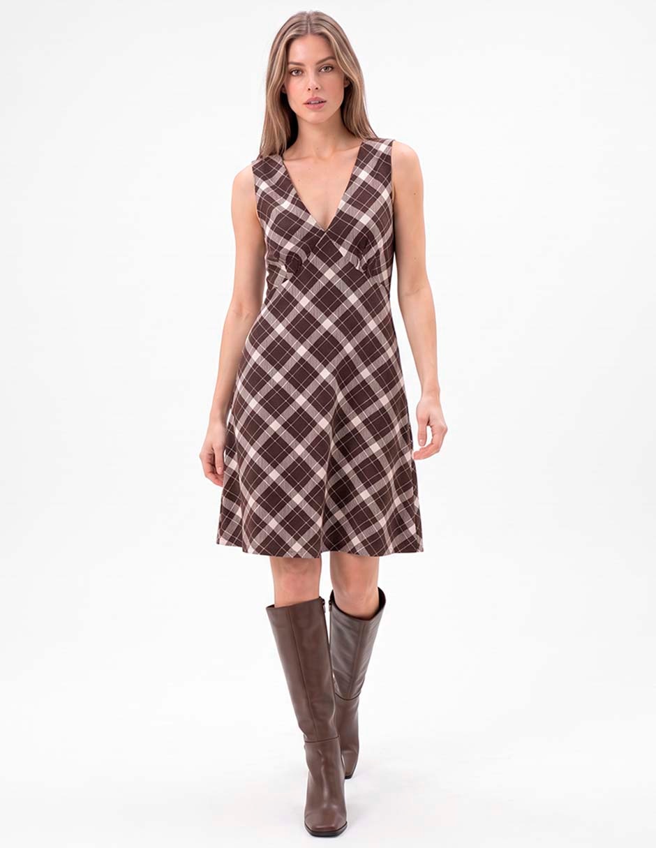 Vestido corto casual para mujer