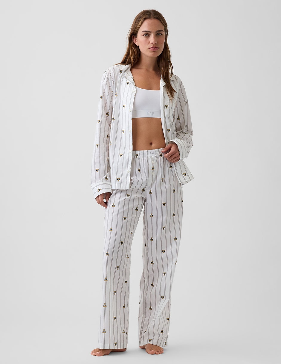 Pantalón pijama de algodón para mujer Pantalón pijama de algodón para mujer