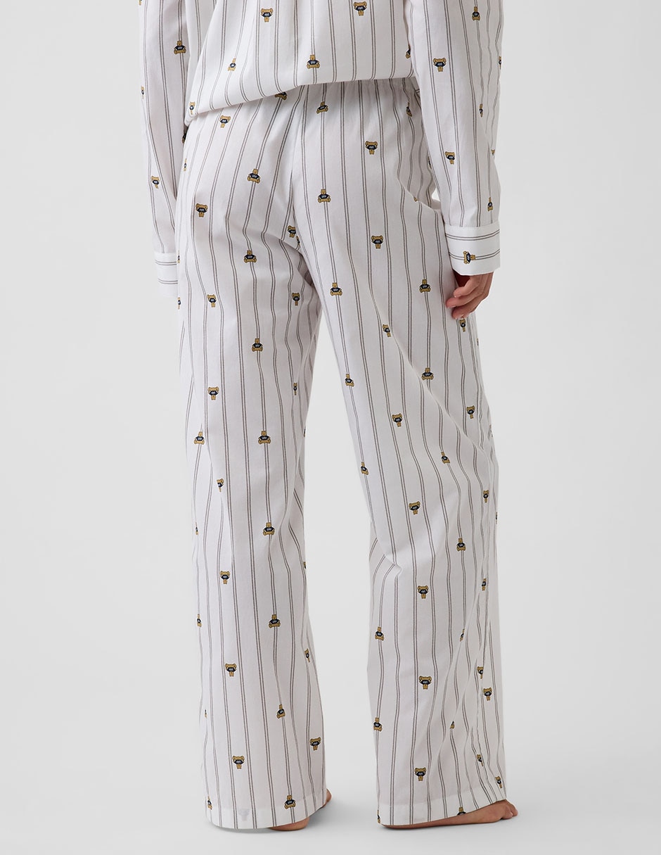 Pantalón pijama de algodón para mujer 3