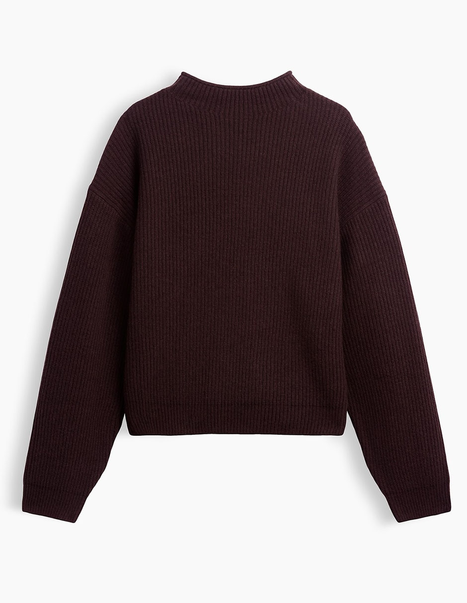 Suéter cuello redondo para mujer 5