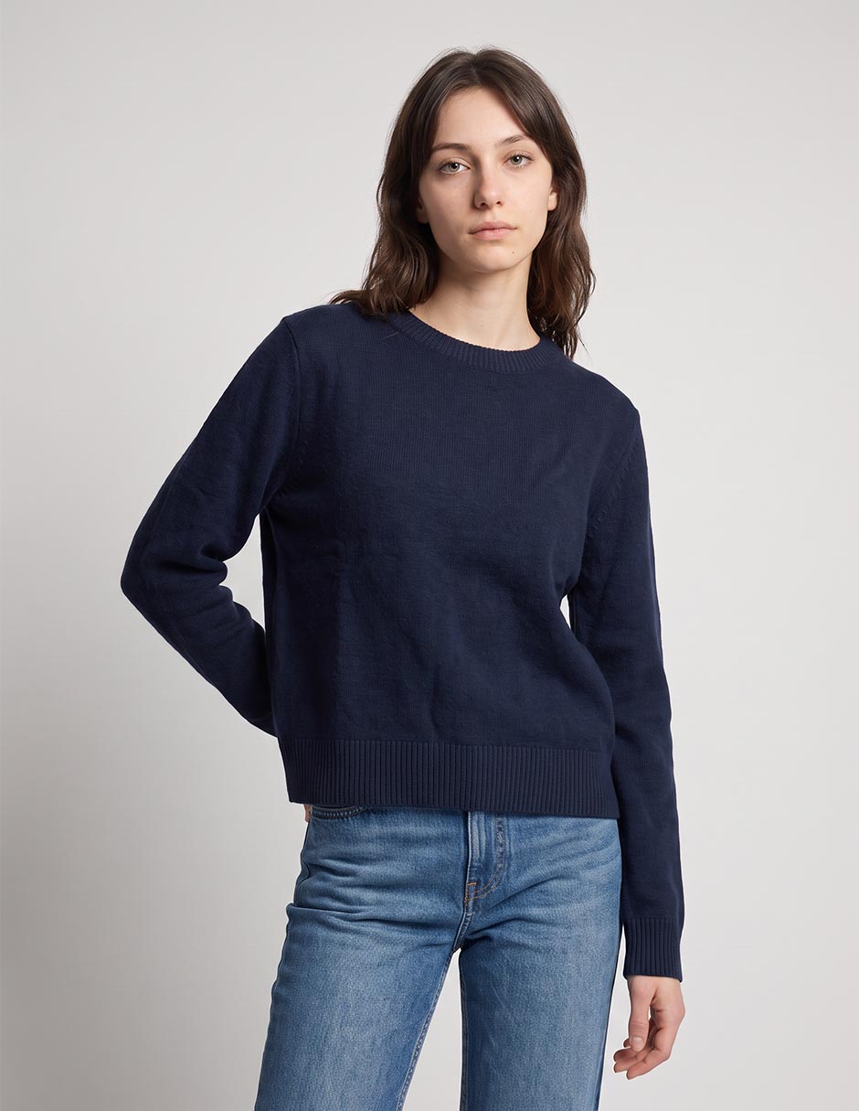 Suéter cuello redondo para mujer Suéter cuello redondo para mujer