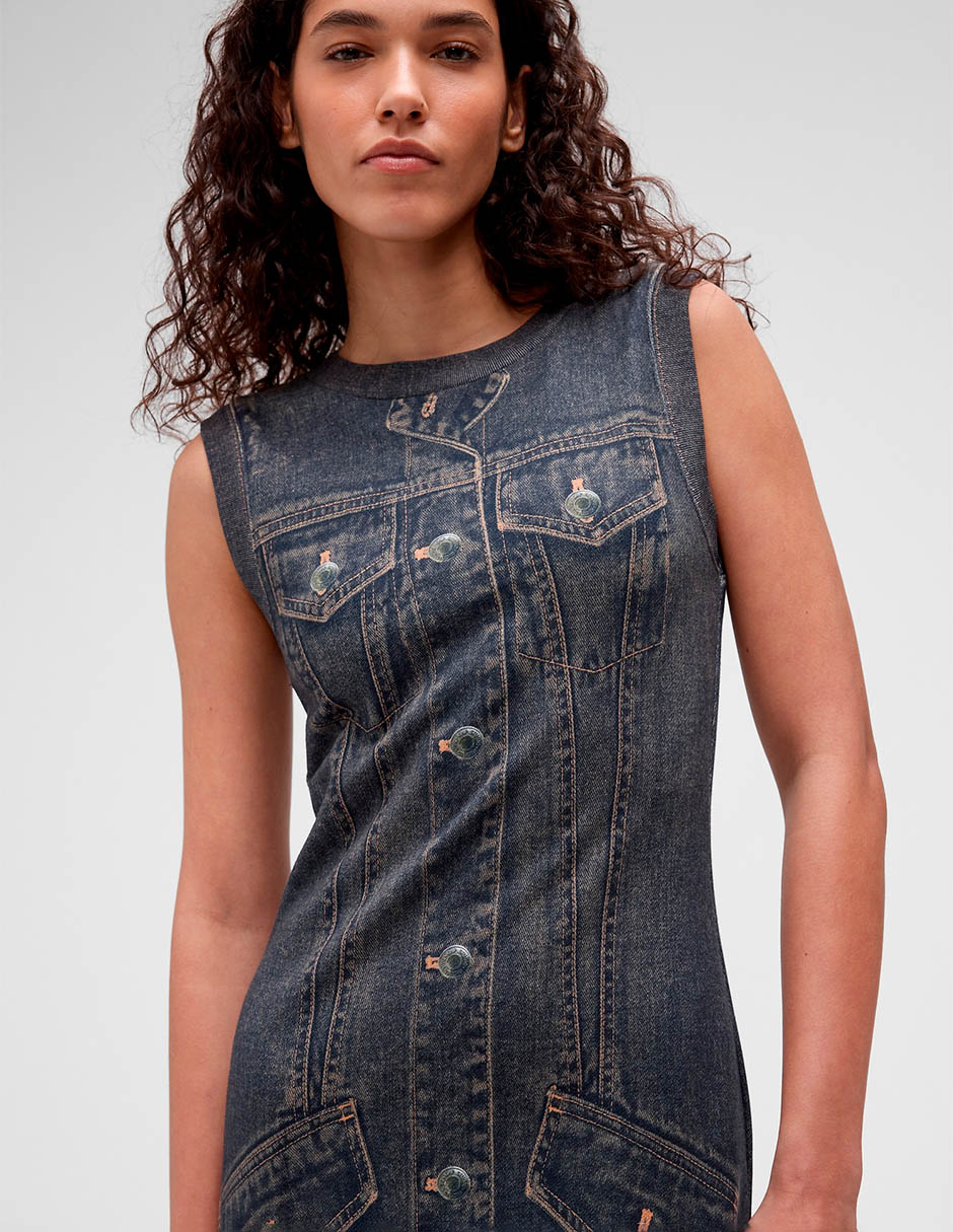 Gap Studio Vestido French Terry