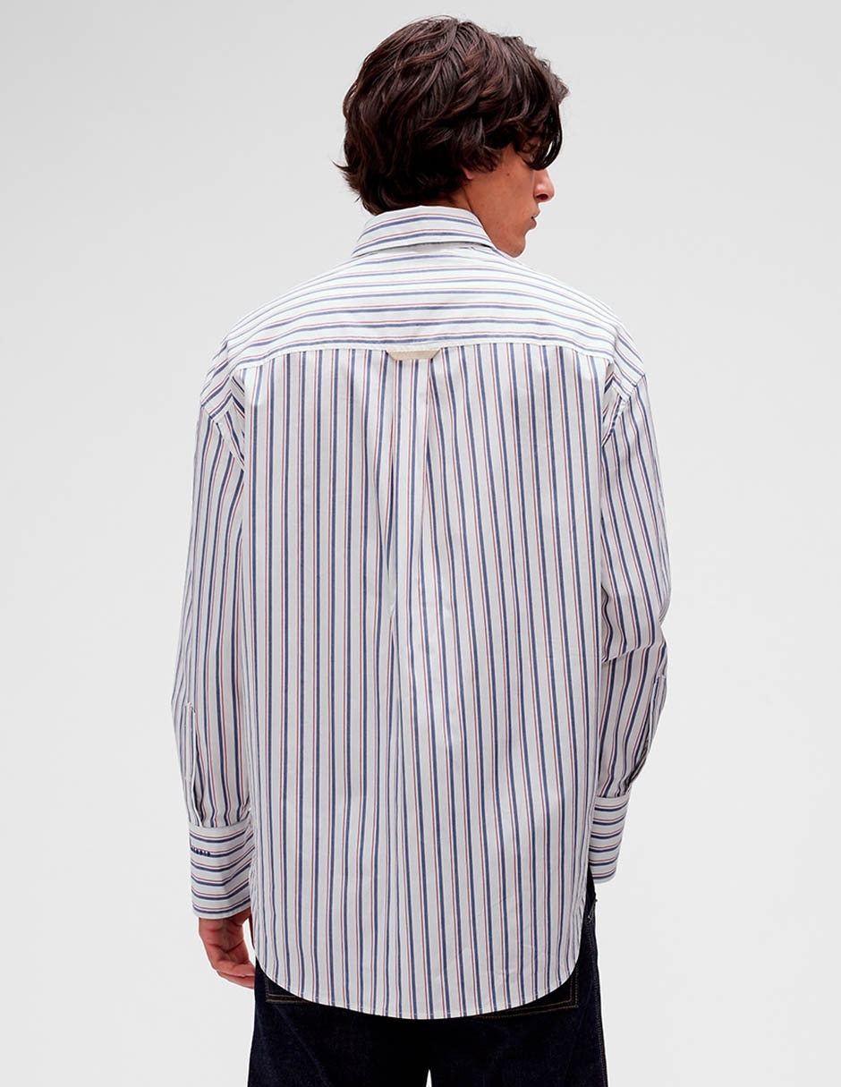 Gap Studio Camisa Big Shirt De Popelina 5