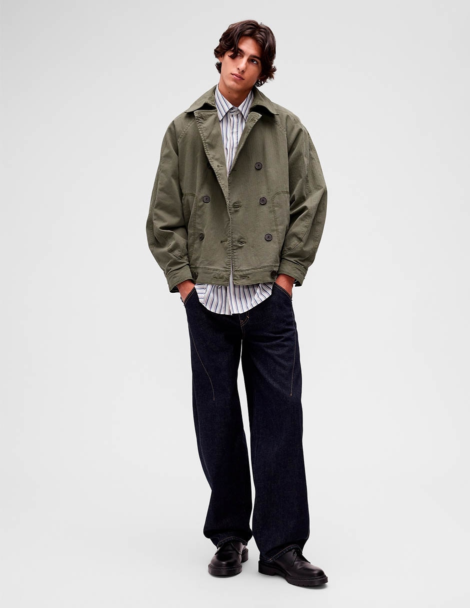 Gap Studio Camisa Big Shirt De Popelina