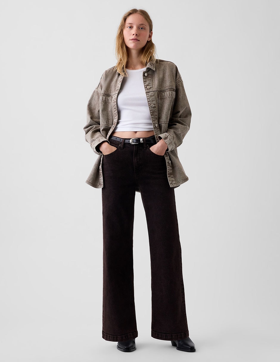 Jeans straight para mujer