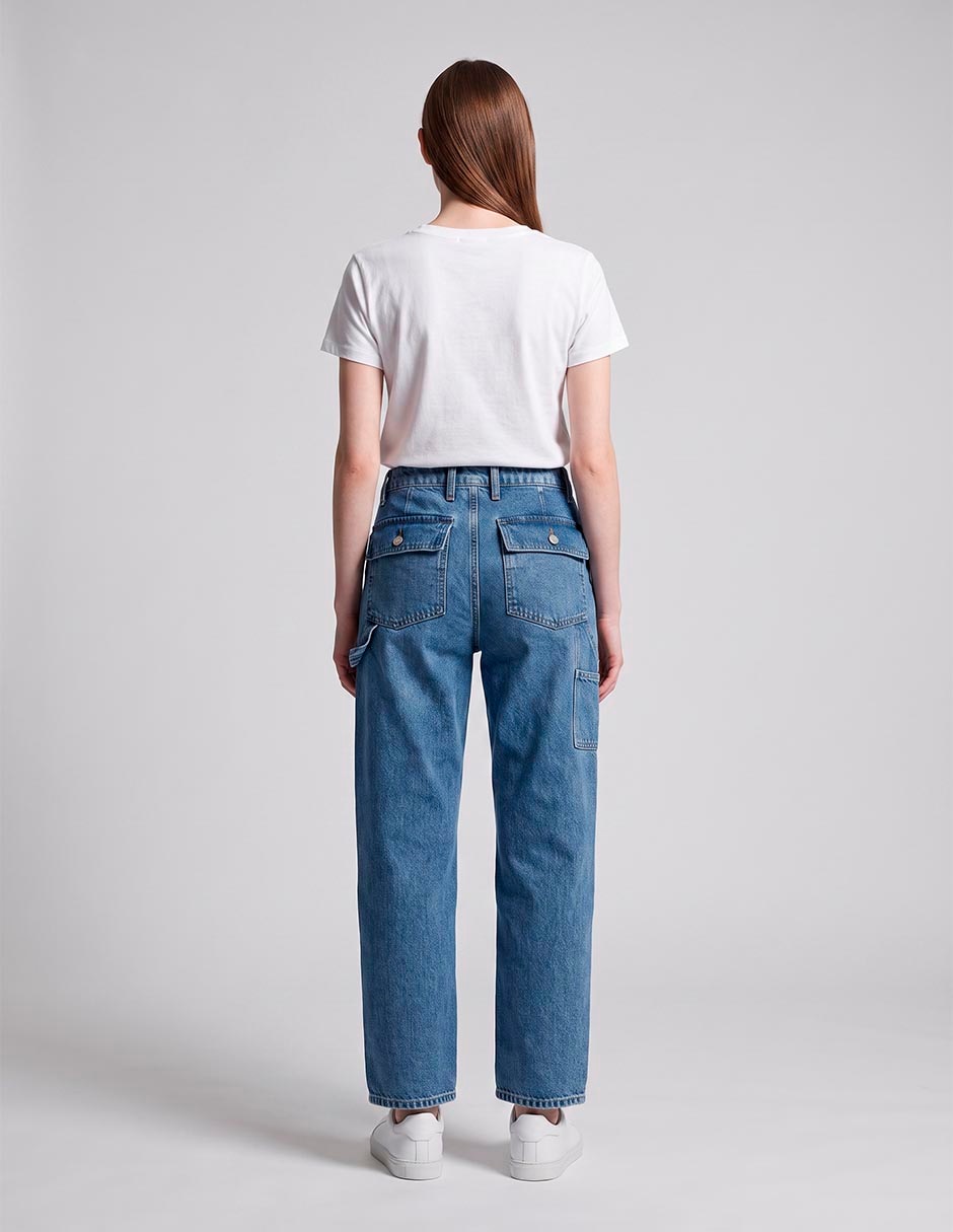 Jeans straight para mujer 3