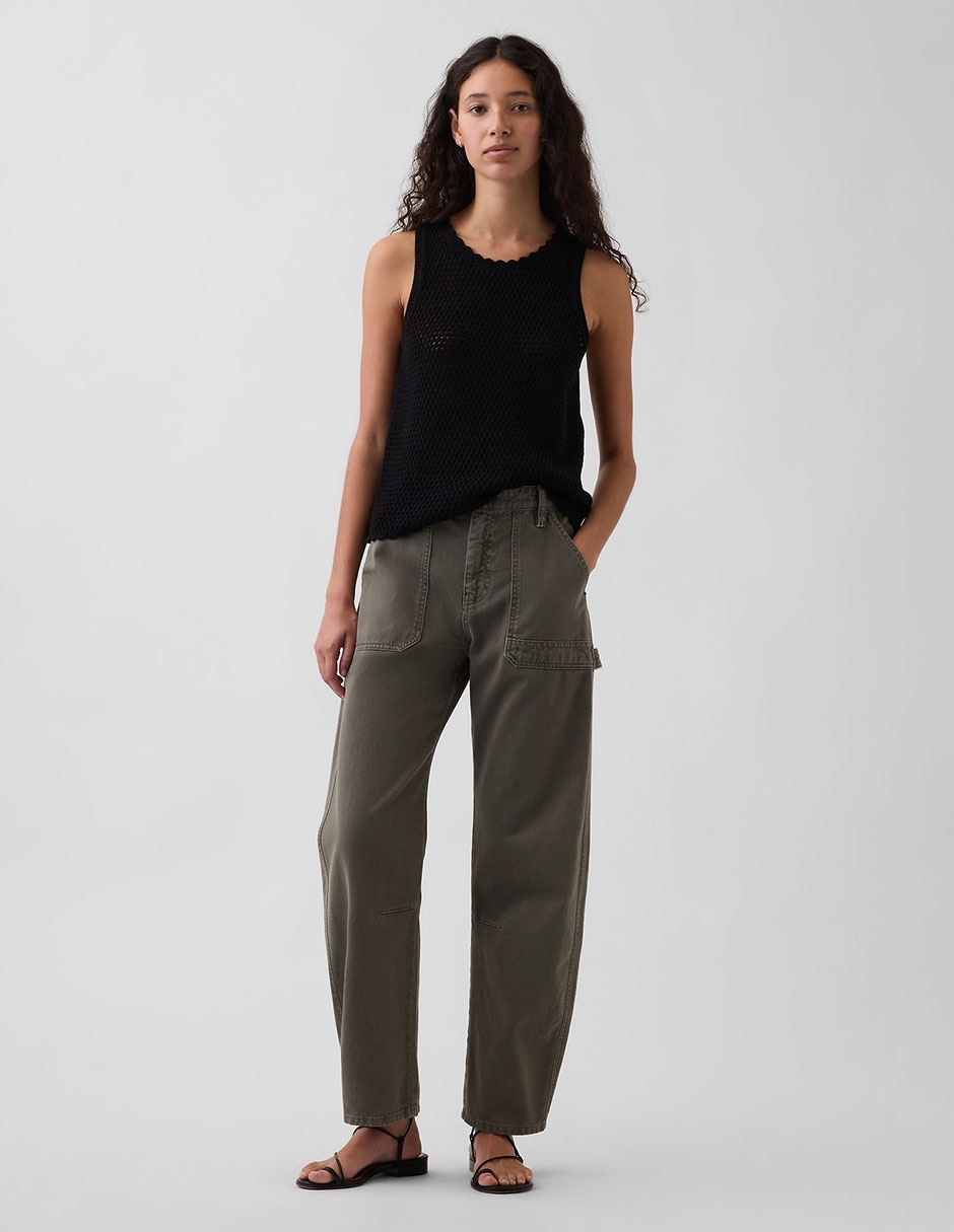 Pantalón carpenter straight para mujer 2
