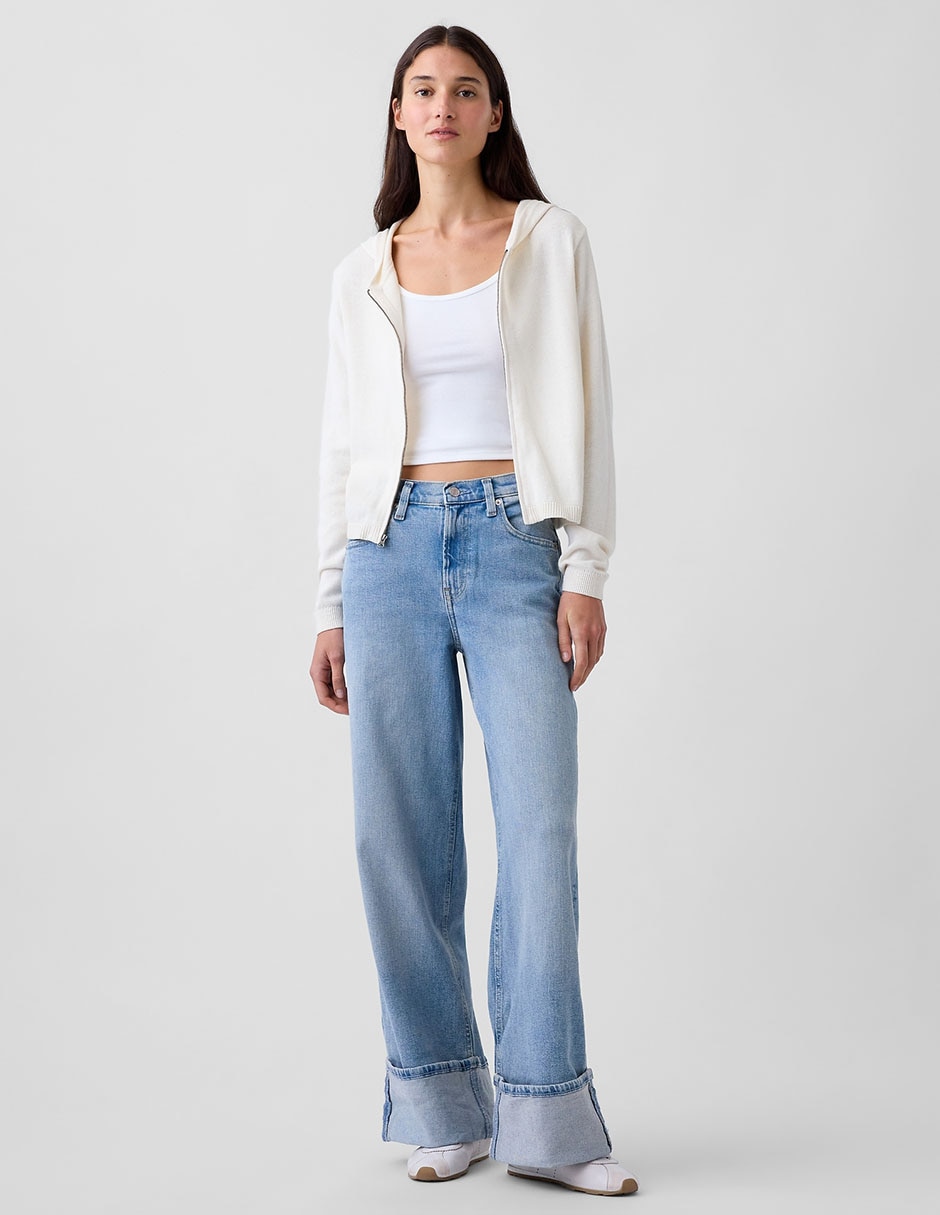 Jeans relaxed wide leg para mujer Jeans relaxed wide leg para mujer