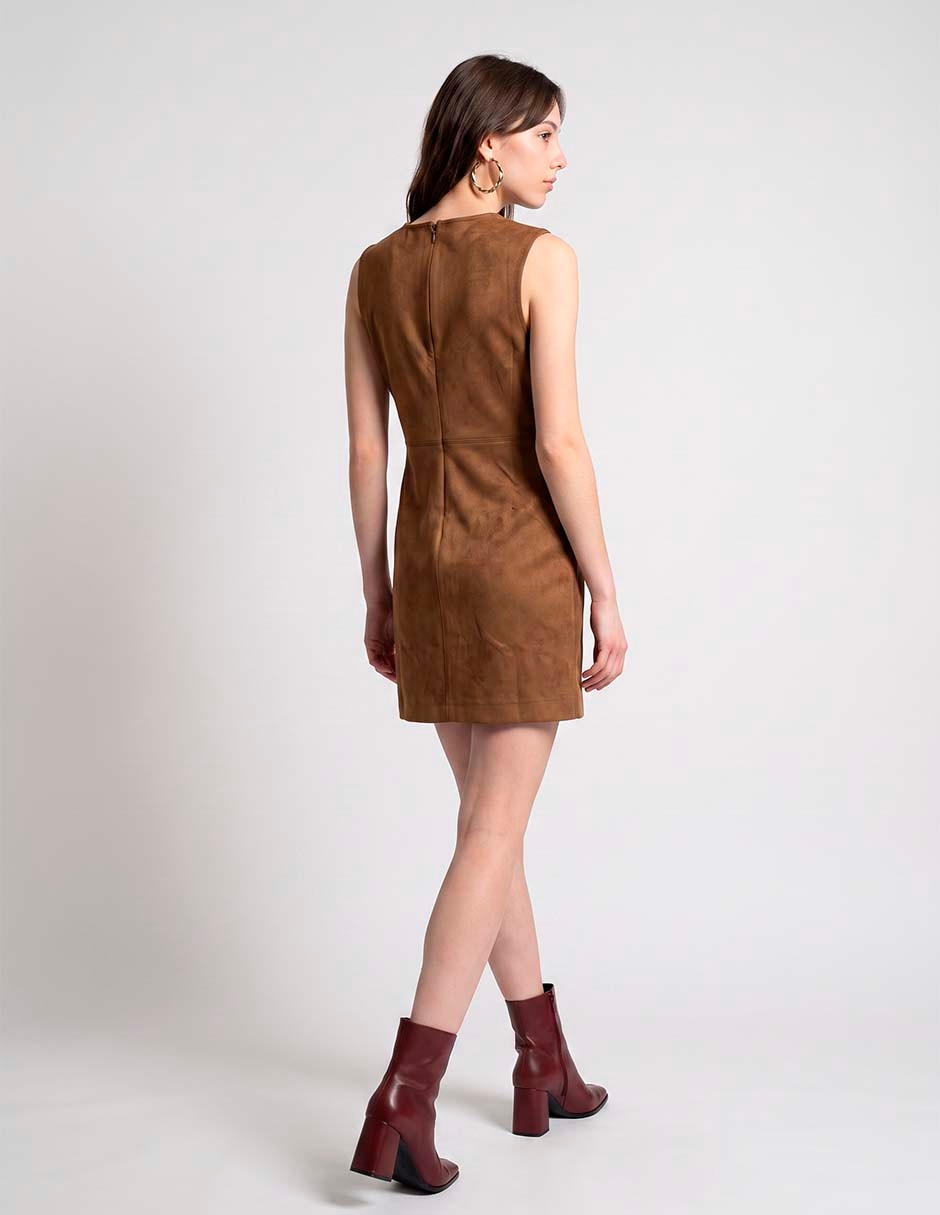 Vestido corto casual para mujer