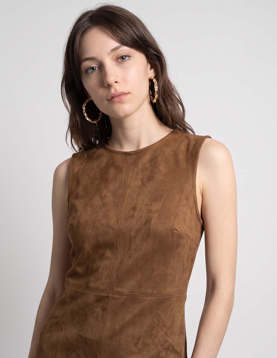 Vestido corto casual para mujer