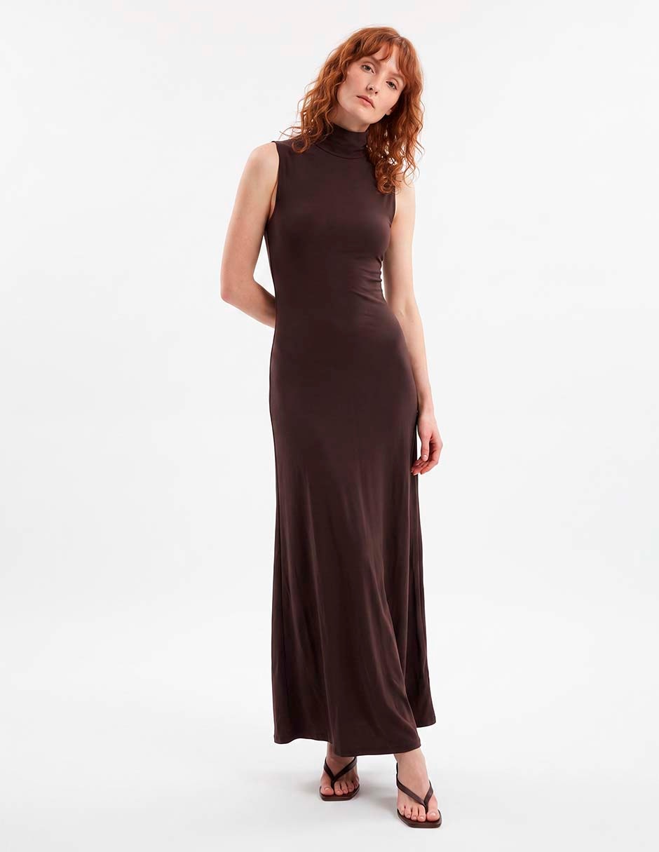 Vestido largo casual para mujer