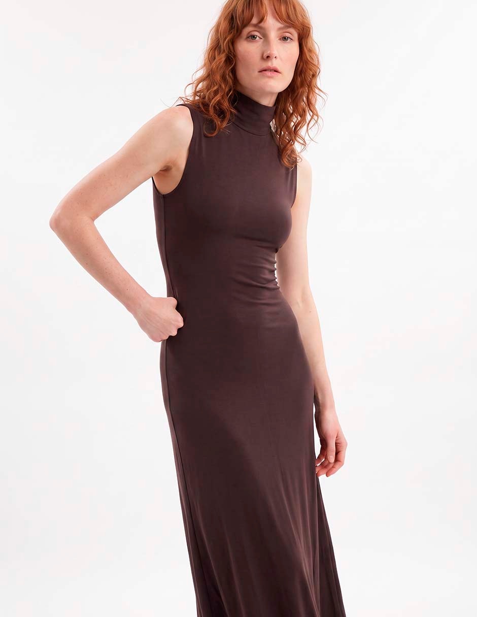 Vestido largo casual para mujer