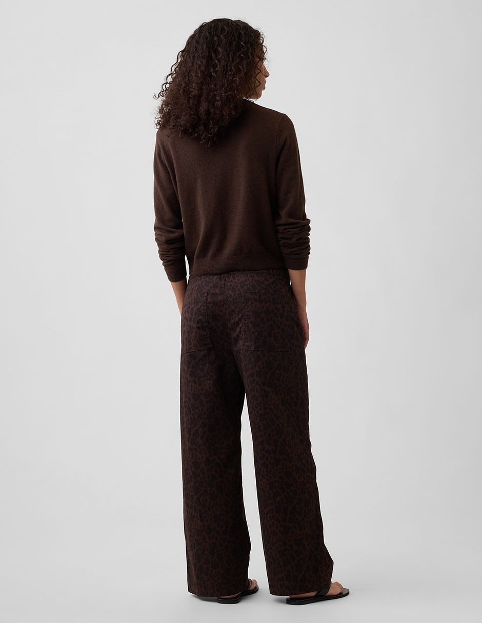 Pantalón wide leg para mujer 4