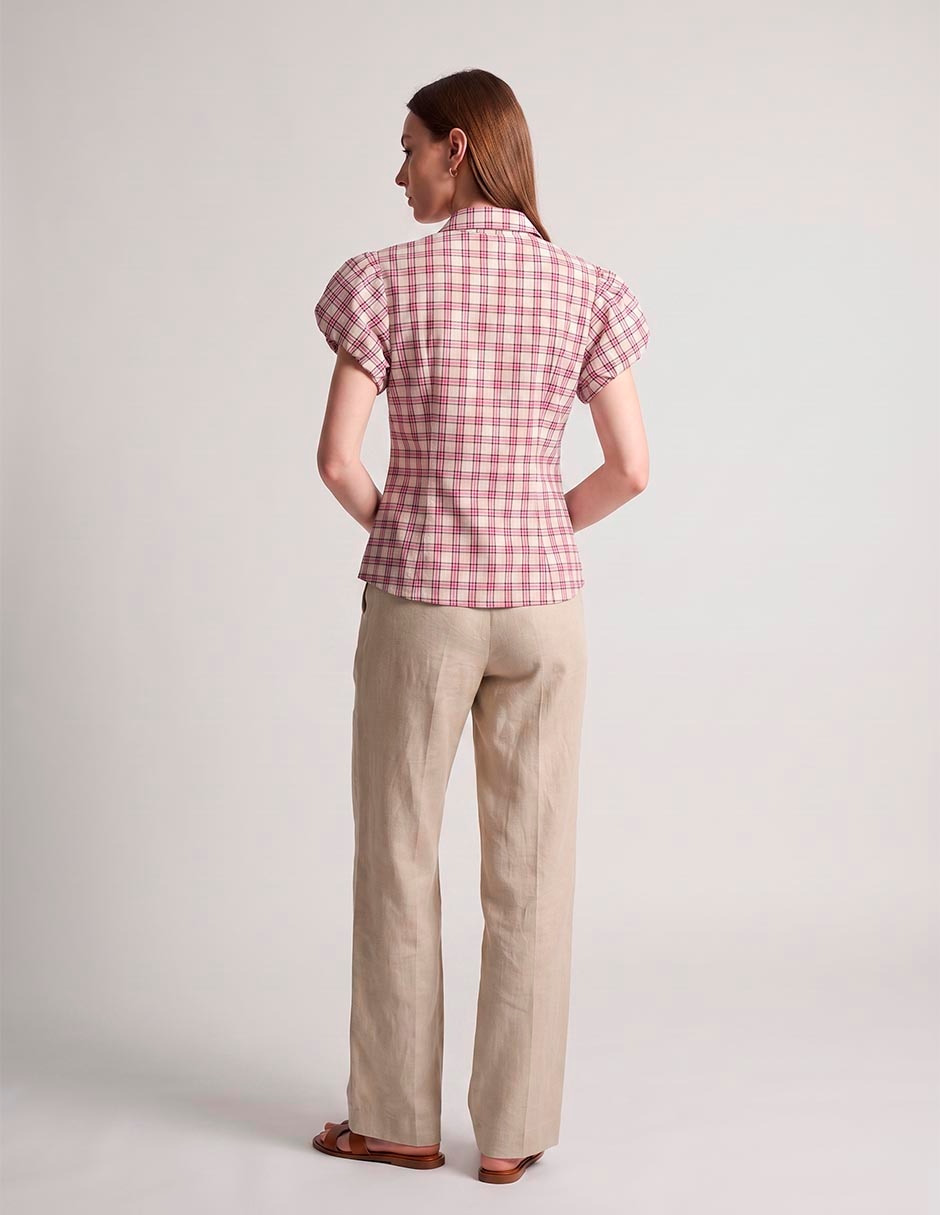 Blusa manga corta para mujer 3