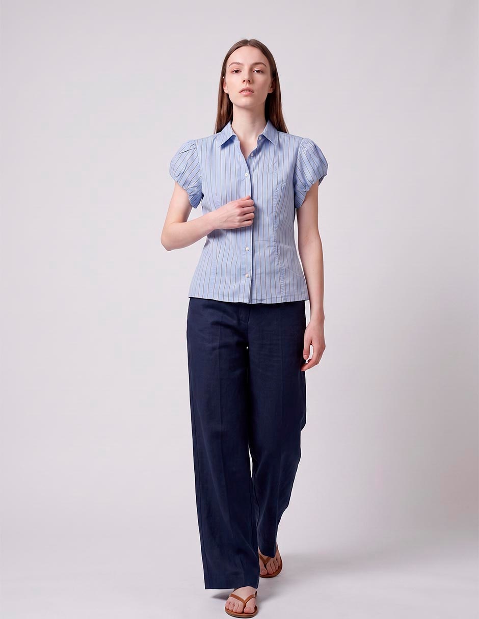 Blusa manga corta para mujer