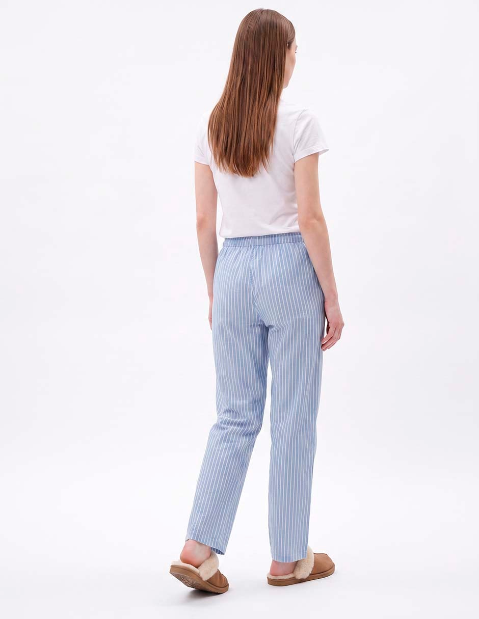 Pantalón pijama de algodón para mujer 4