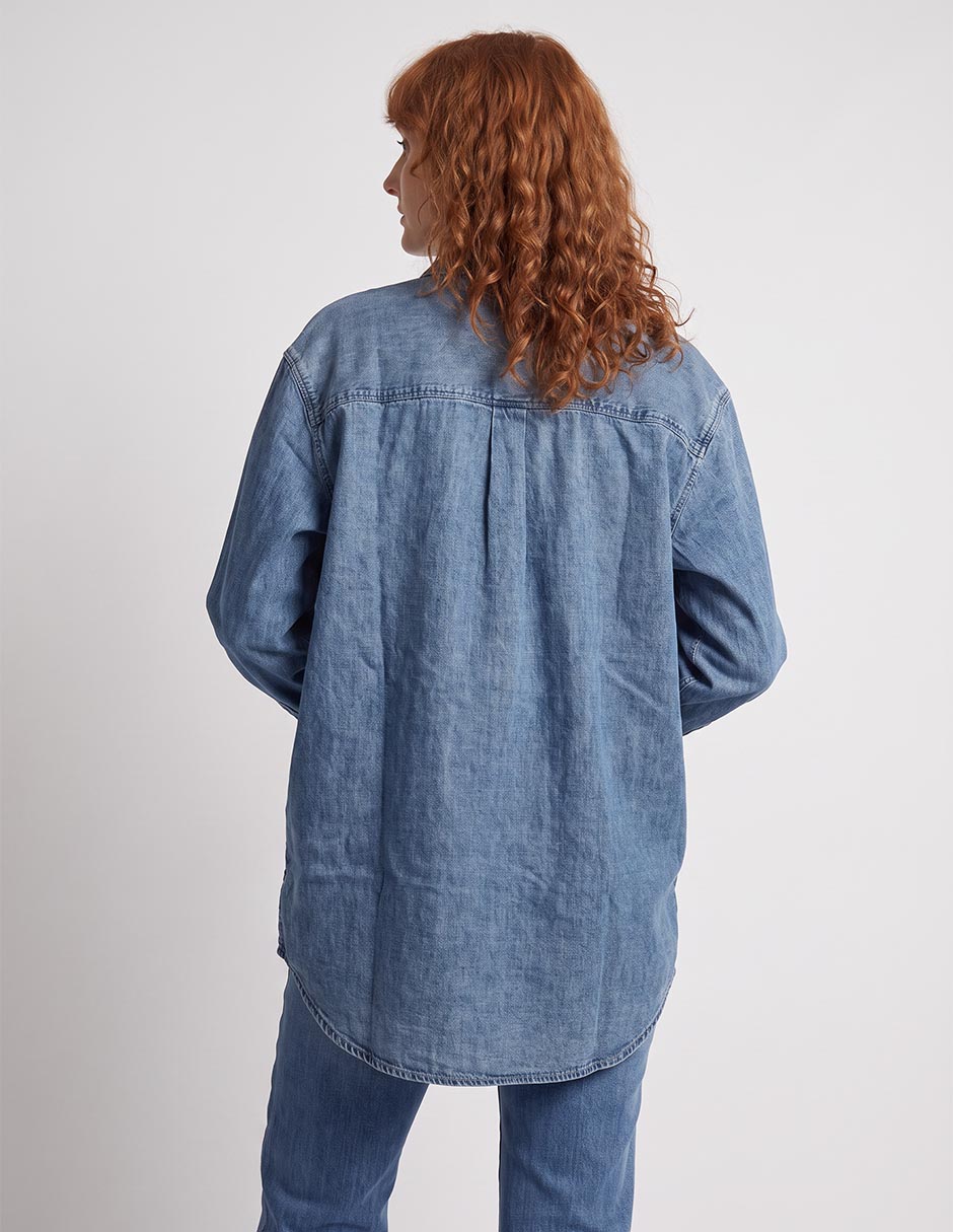 Camisa manga larga para mujer 4