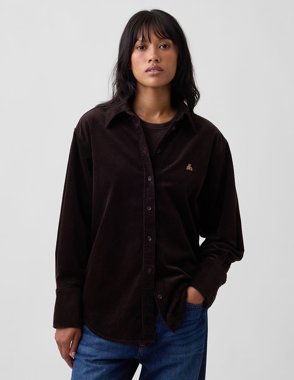Sobrecamisa manga larga para mujer Sobrecamisa manga larga para mujer
