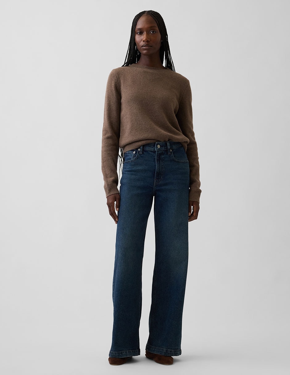 Jeans relaxed wide leg para mujer Jeans relaxed wide leg para mujer