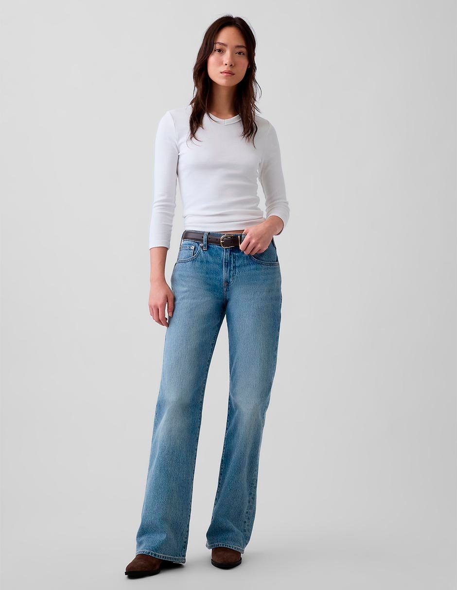 Jeans relaxed wide legpara mujer 1