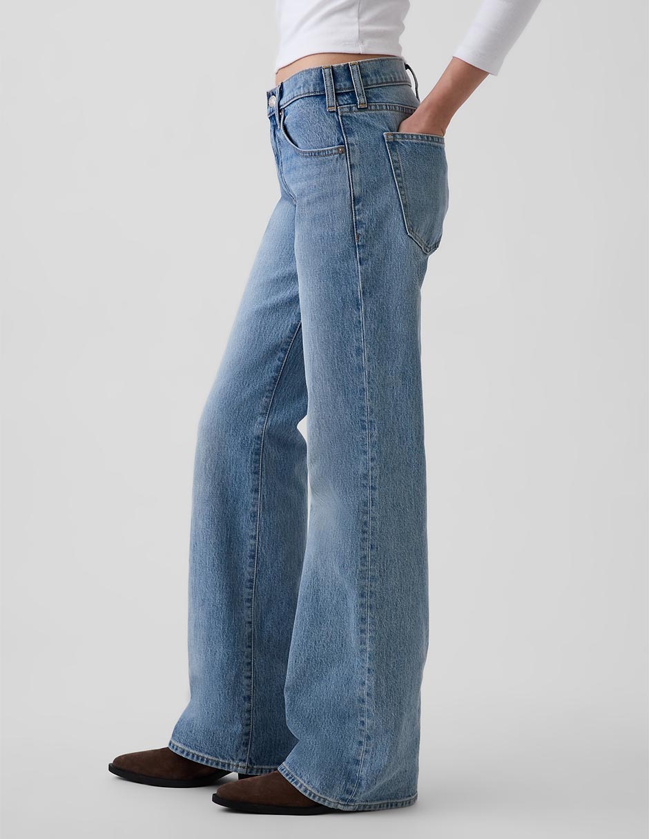 Jeans relaxed wide legpara mujer 3