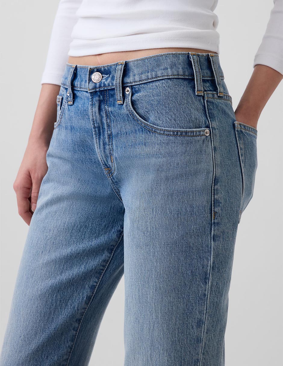 Jeans relaxed wide legpara mujer 5