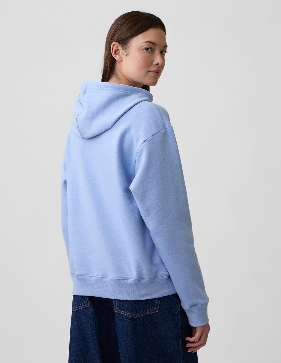 Sudadera con capucha y bolsa para mujer 2