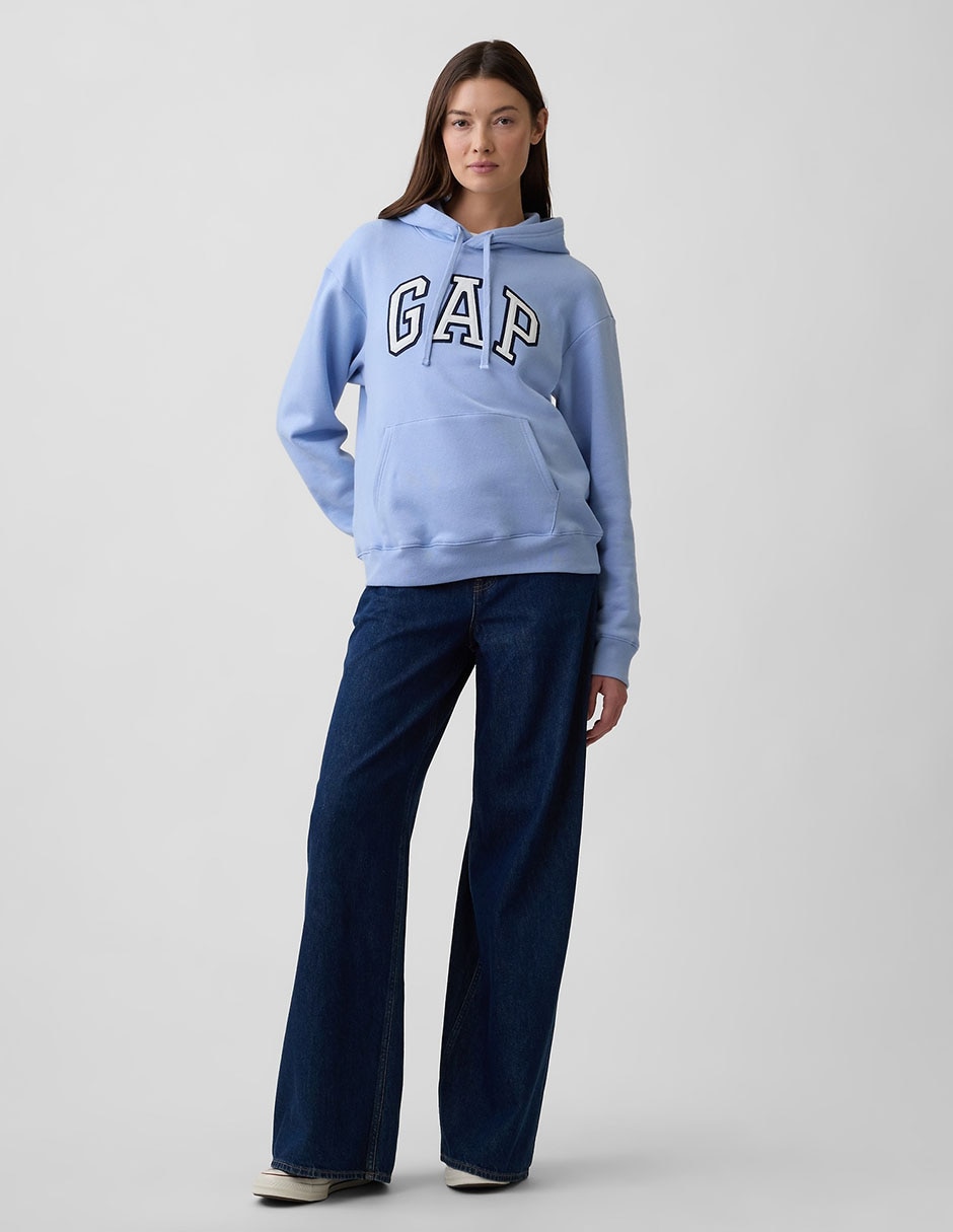 Sudadera con capucha y bolsa para mujer 3
