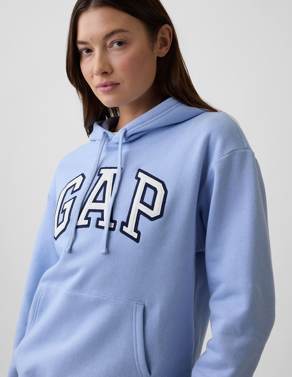 Sudadera con capucha y bolsa para mujer 4