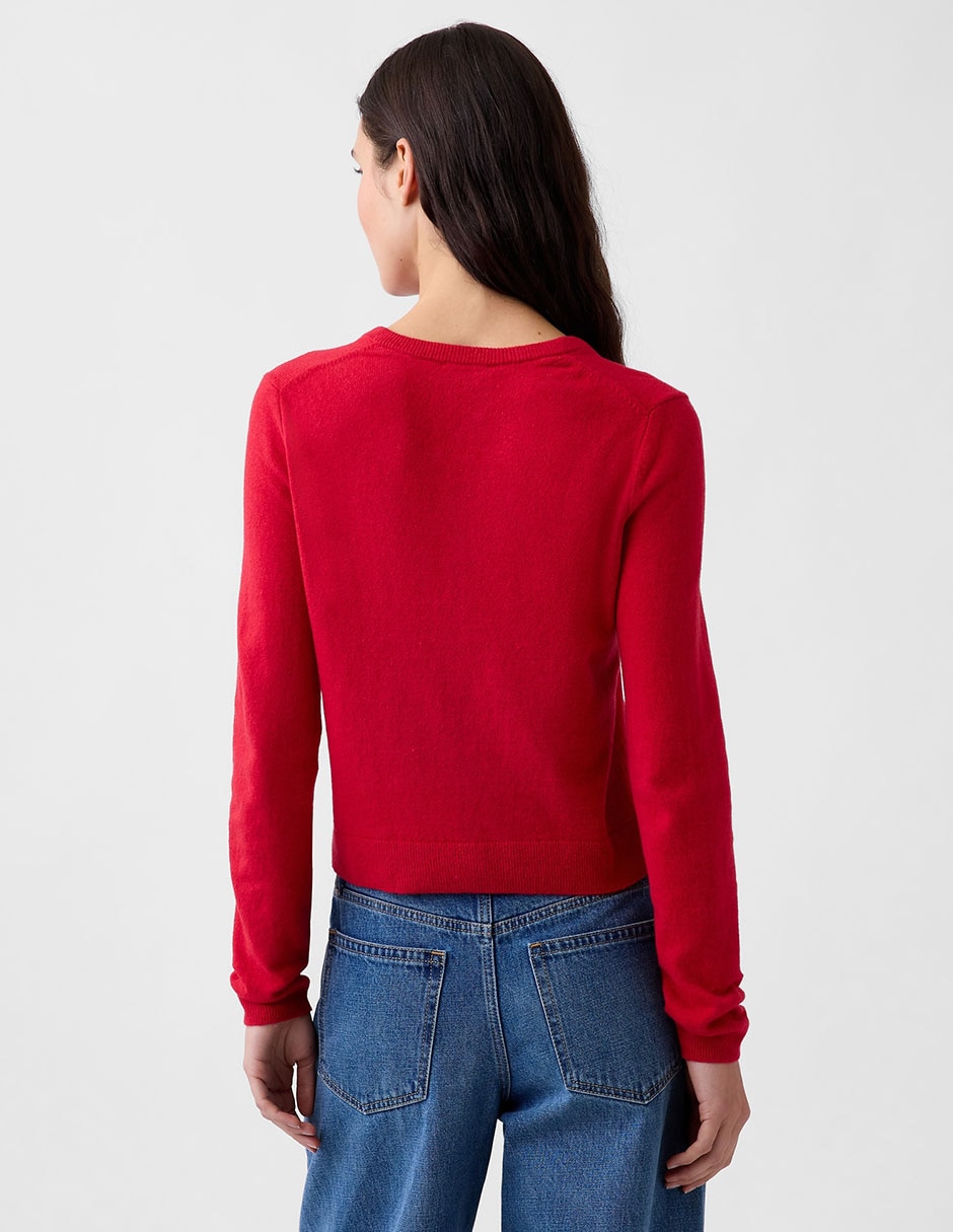 Suéter cuello redondo para mujer 3