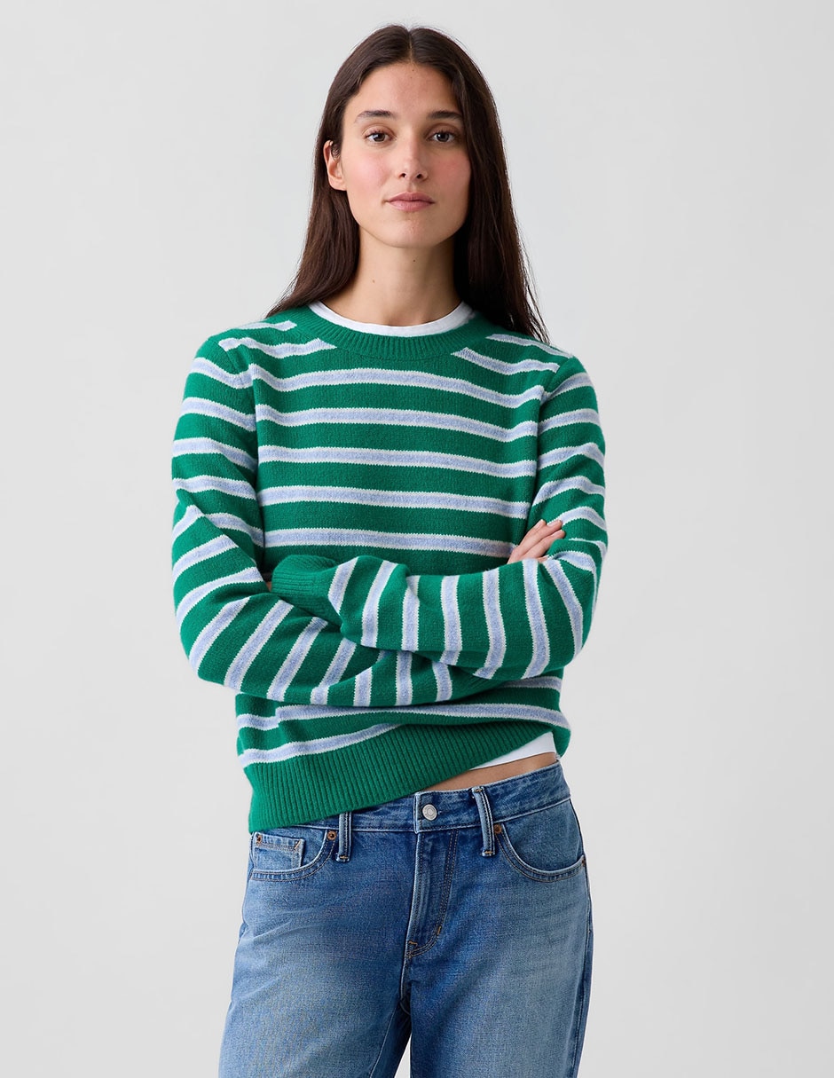 Suéter cuello redondo para mujer Suéter cuello redondo para mujer