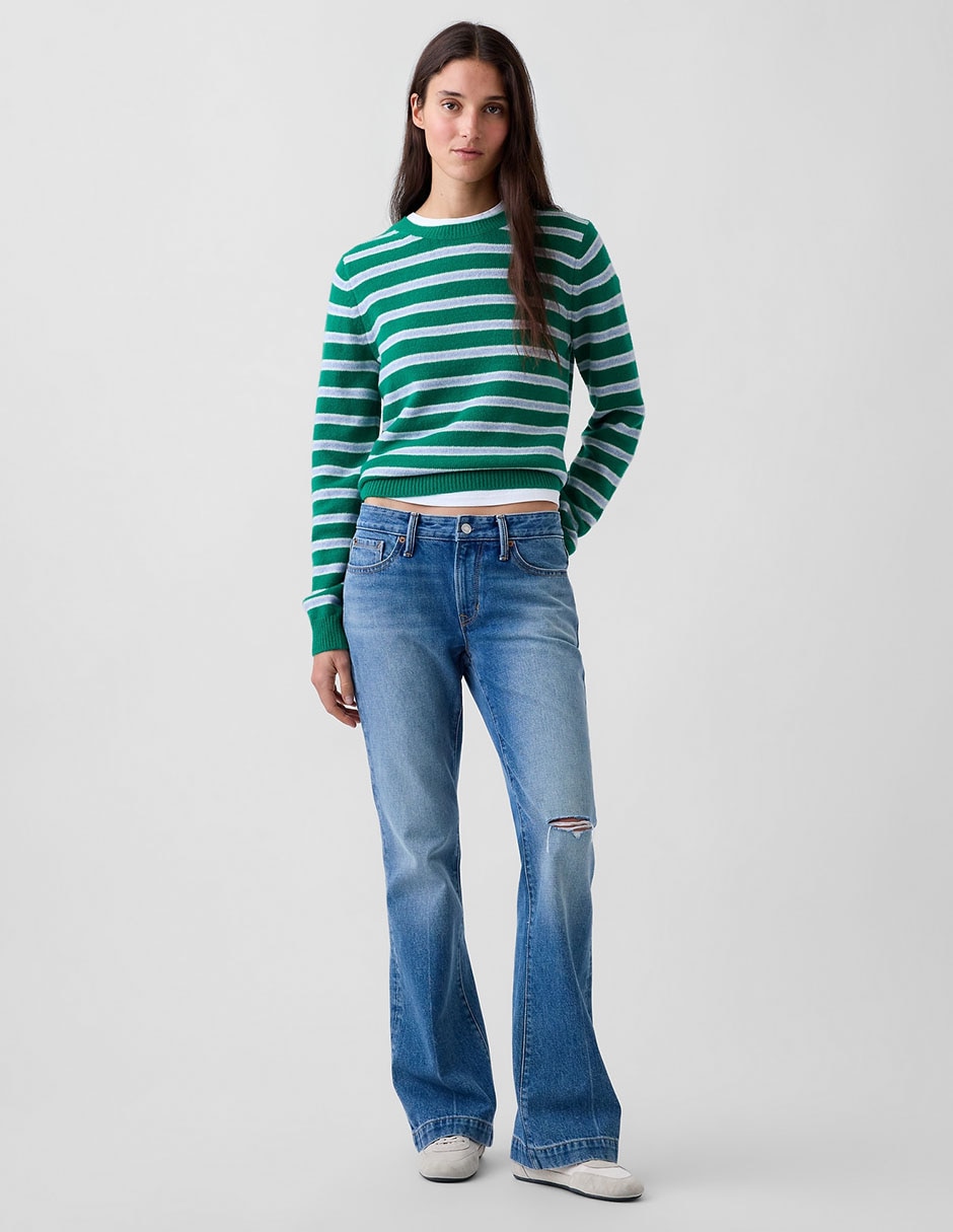 Suéter cuello redondo para mujer 2